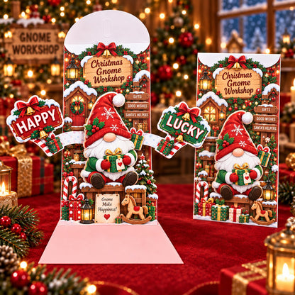 ⏰LAST DAY 50% OFF 🎄Handmade 3D Christmas Money Card – Pop-Up Holiday Card with Cash Envelope & Message Space 💌✍💵