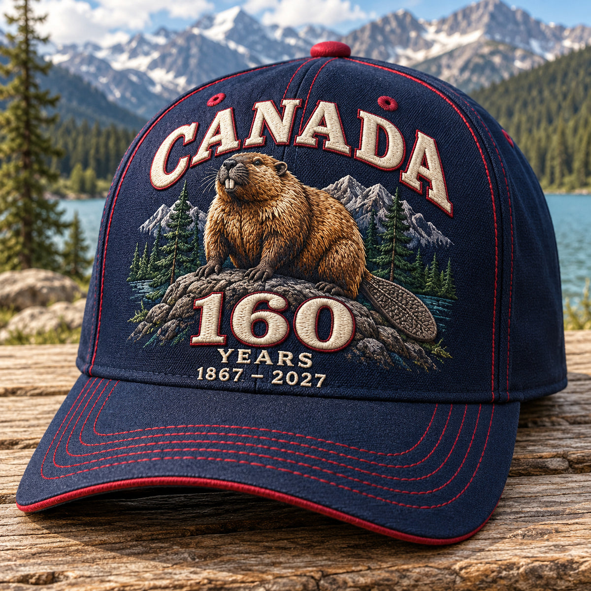 🍁🔥 LAST DAY 50% OFF – Canada 160th Anniversary Heritage Cap | 1867–2027 Embroidered Edition🧢