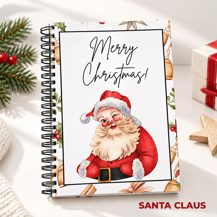 Santa Claus Christmas Gift Card Book