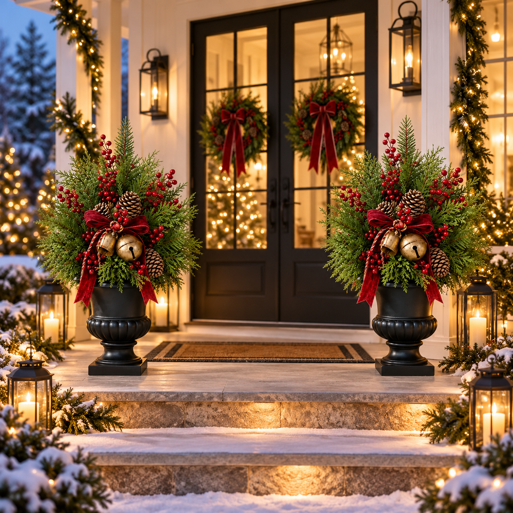 Evergreen arrangement product details