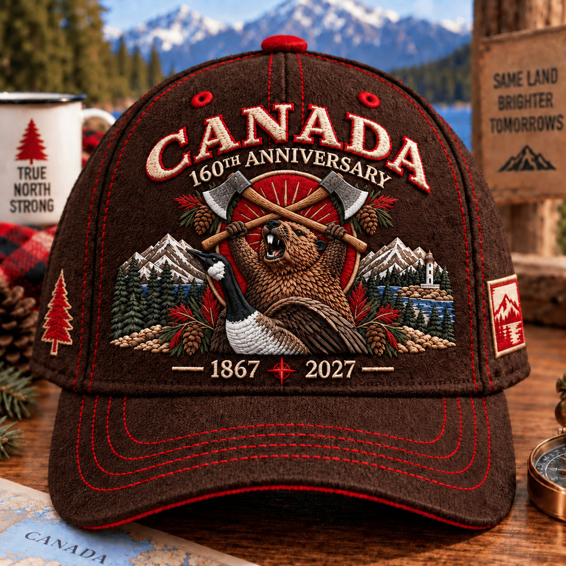 Black Moose Anniversary Cap
