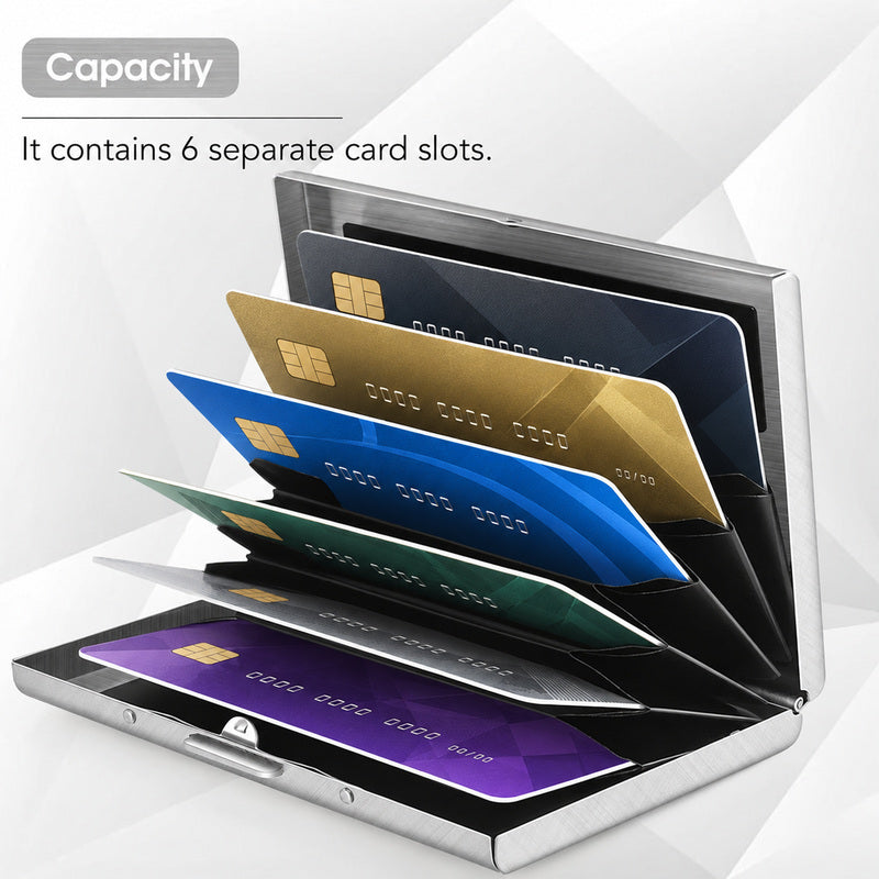 Easy access slim card holder