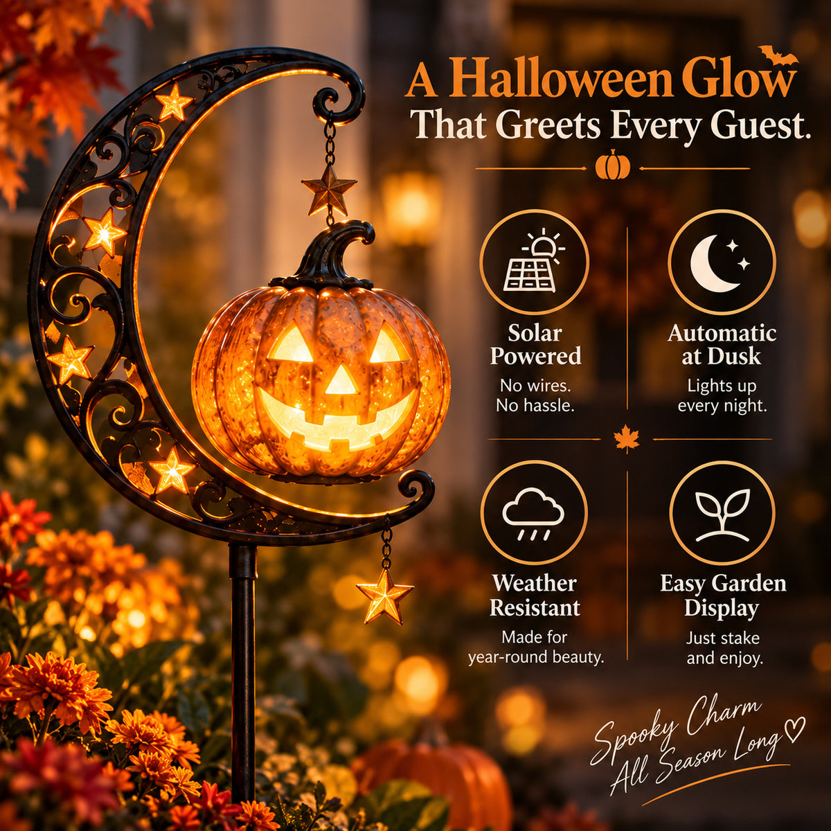 🎃 Halloween Early Bird Sale 🔥 | 49% OFF Pumpkin Moon