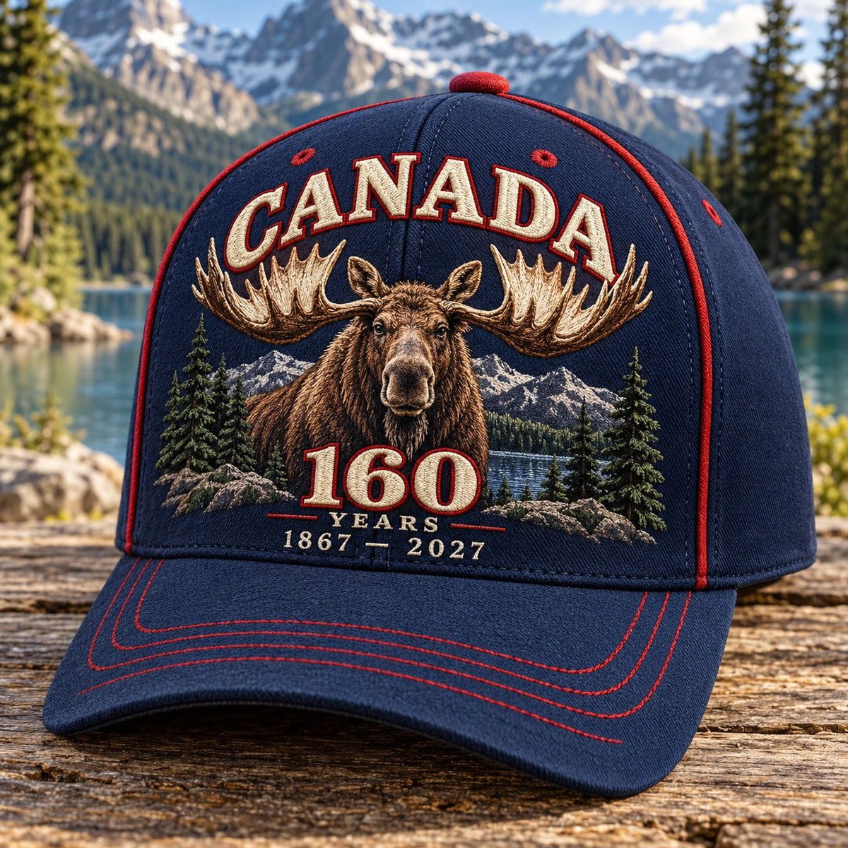 🍁🔥 LAST DAY 50% OFF – Canada 160th Anniversary Heritage Cap | 1867–2027 Embroidered Edition🧢