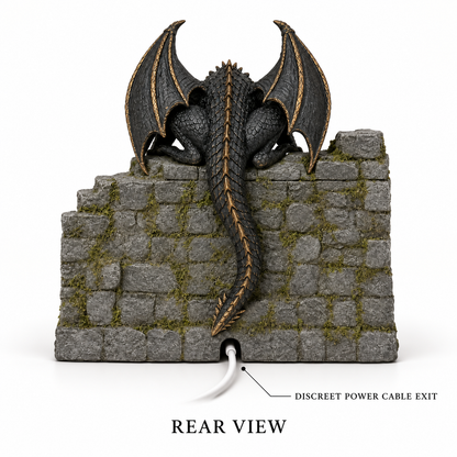 🔥 LAST DAY 50% OFF 🔥🐉 Dragon Castle Mist™ – LED Fire-Breath Dragon Humidifier with Glowing Castle, Mist Effect & Air Purifying Function ✨
