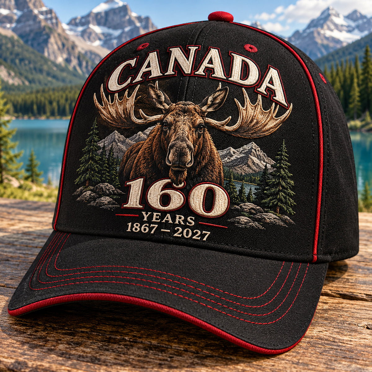 🍁🔥 LAST DAY 50% OFF – Canada 160th Anniversary Heritage Cap | 1867–2027 Embroidered Edition🧢