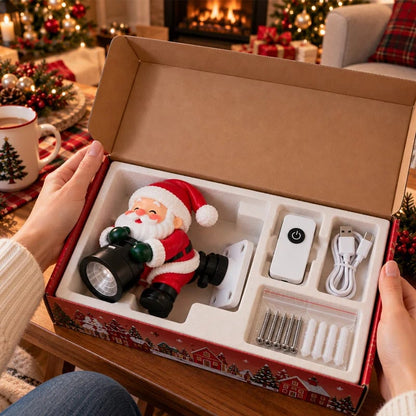 🎅Santa Christmas Welcome Light Projector | – Festive Holiday Doorway Light with Remote Control ✨