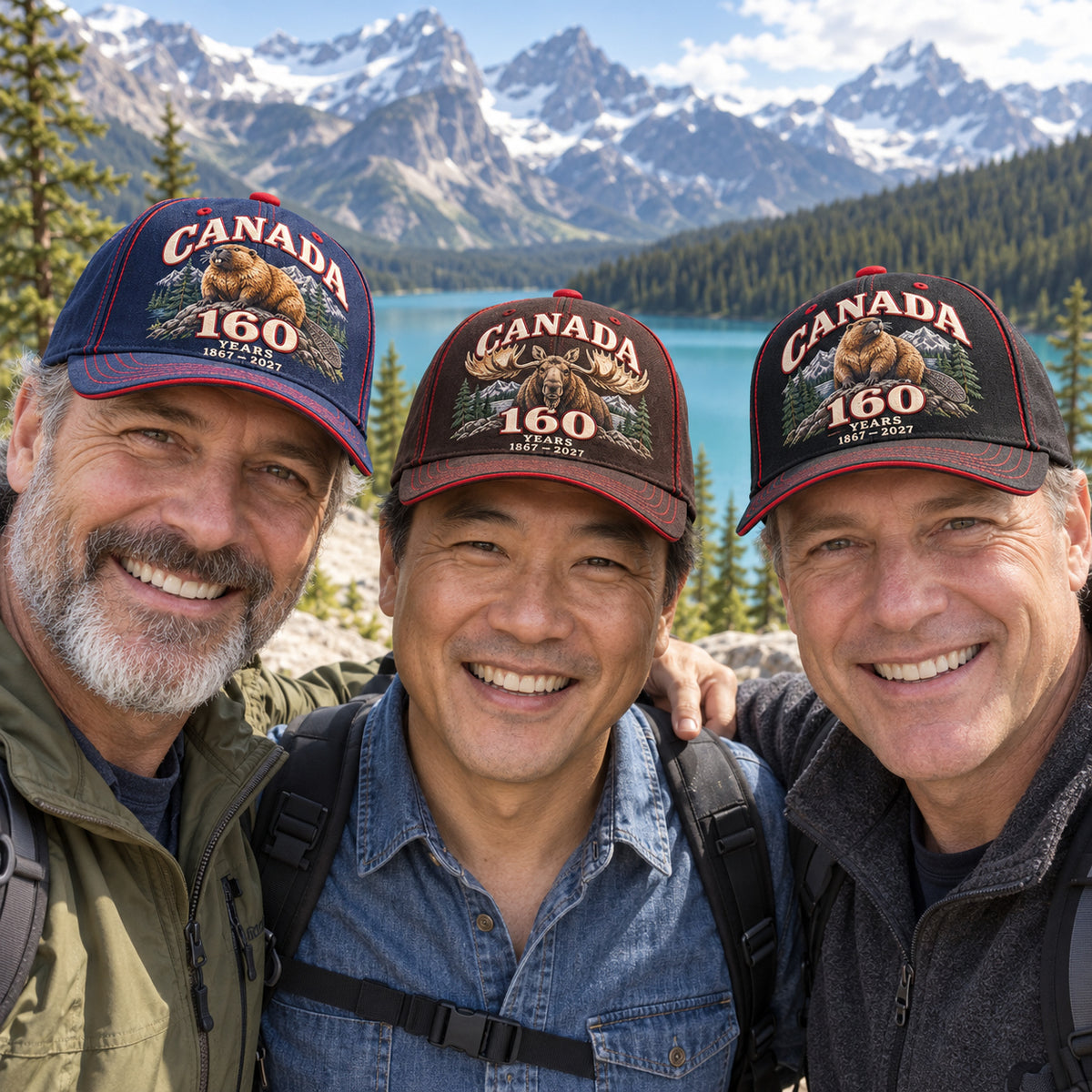 🍁🔥 LAST DAY 50% OFF – Canada 160th Anniversary Heritage Cap | 1867–2027 Embroidered Edition🧢