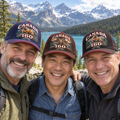 🍁🔥 LAST DAY 50% OFF – Canada 160th Anniversary Heritage Cap | 1867–2027 Embroidered Edition🧢