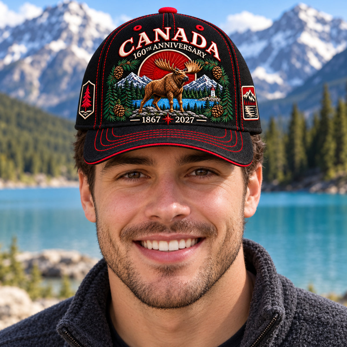 🔥 LIMITED-TIME 50% OFF 🇨🇦 Canada 160th Anniversary Heritage Cap™ – Beaver & Moose 1867–2027