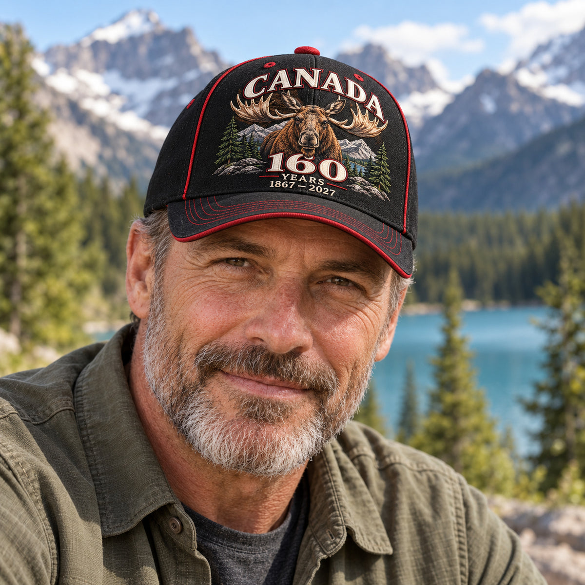🍁🔥 LAST DAY 50% OFF – Canada 160th Anniversary Heritage Cap | 1867–2027 Embroidered Edition🧢