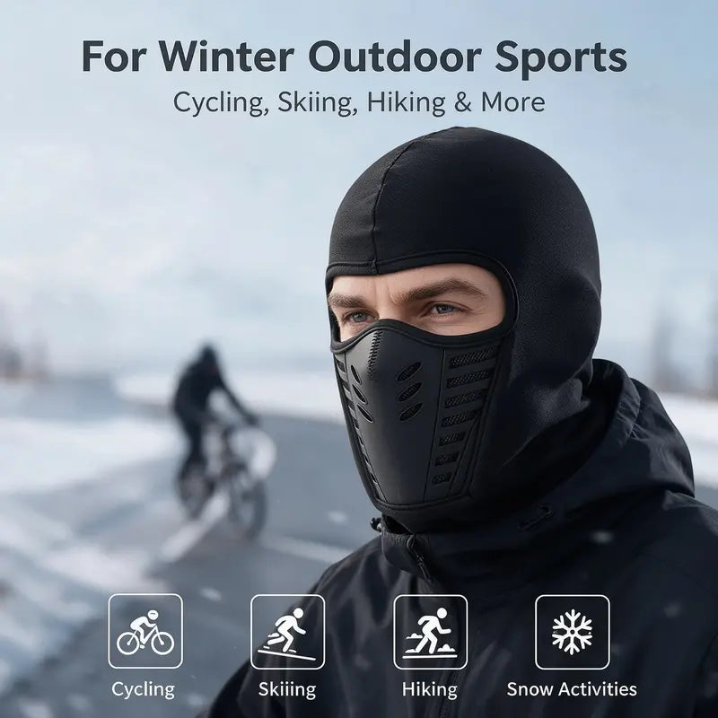🔥Unisex Fleece Full Face Balaclava Ski Mask