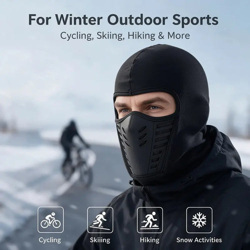 🔥Unisex Fleece Full Face Balaclava Ski Mask