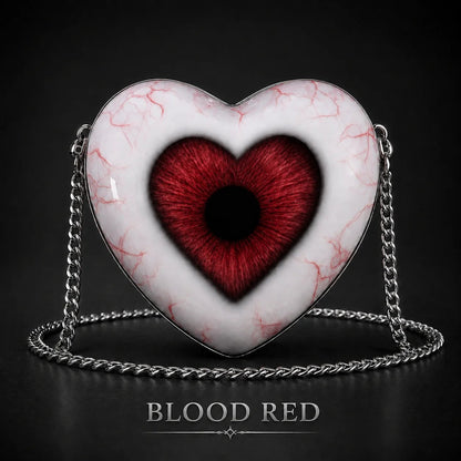 🔥Last Day 50% OFF 🖤👁 Gothic Heart Eye Statement Crossbody Bag