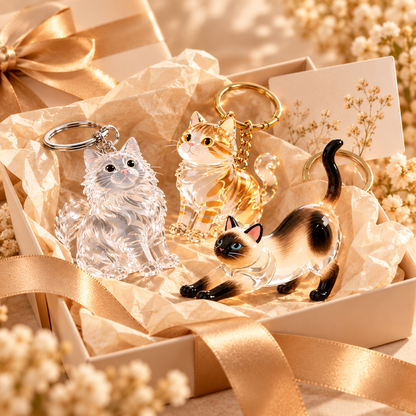 Fur-Ever With Me™ – Cat Fur Keepsake Keychain