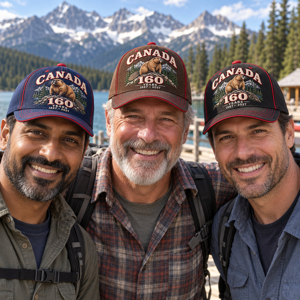 🍁🔥 LAST DAY 50% OFF – Canada 160th Anniversary Heritage Cap | 1867–2027 Embroidered Edition🧢