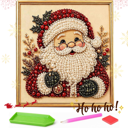 Kit Cuadro Navideño de Perlas