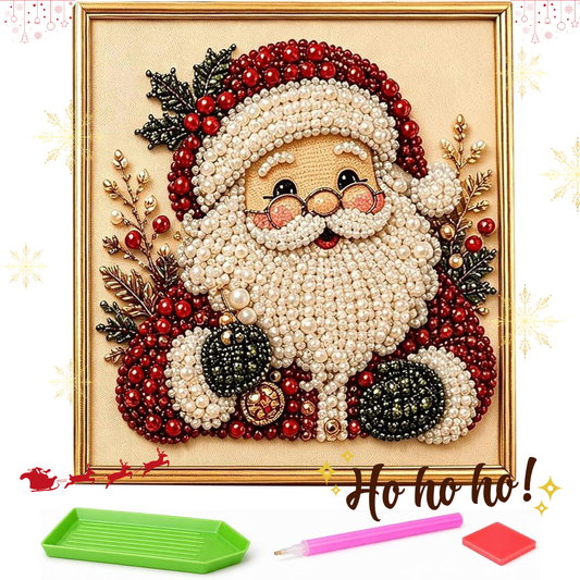 Kit Cuadro Navideño de Perlas
