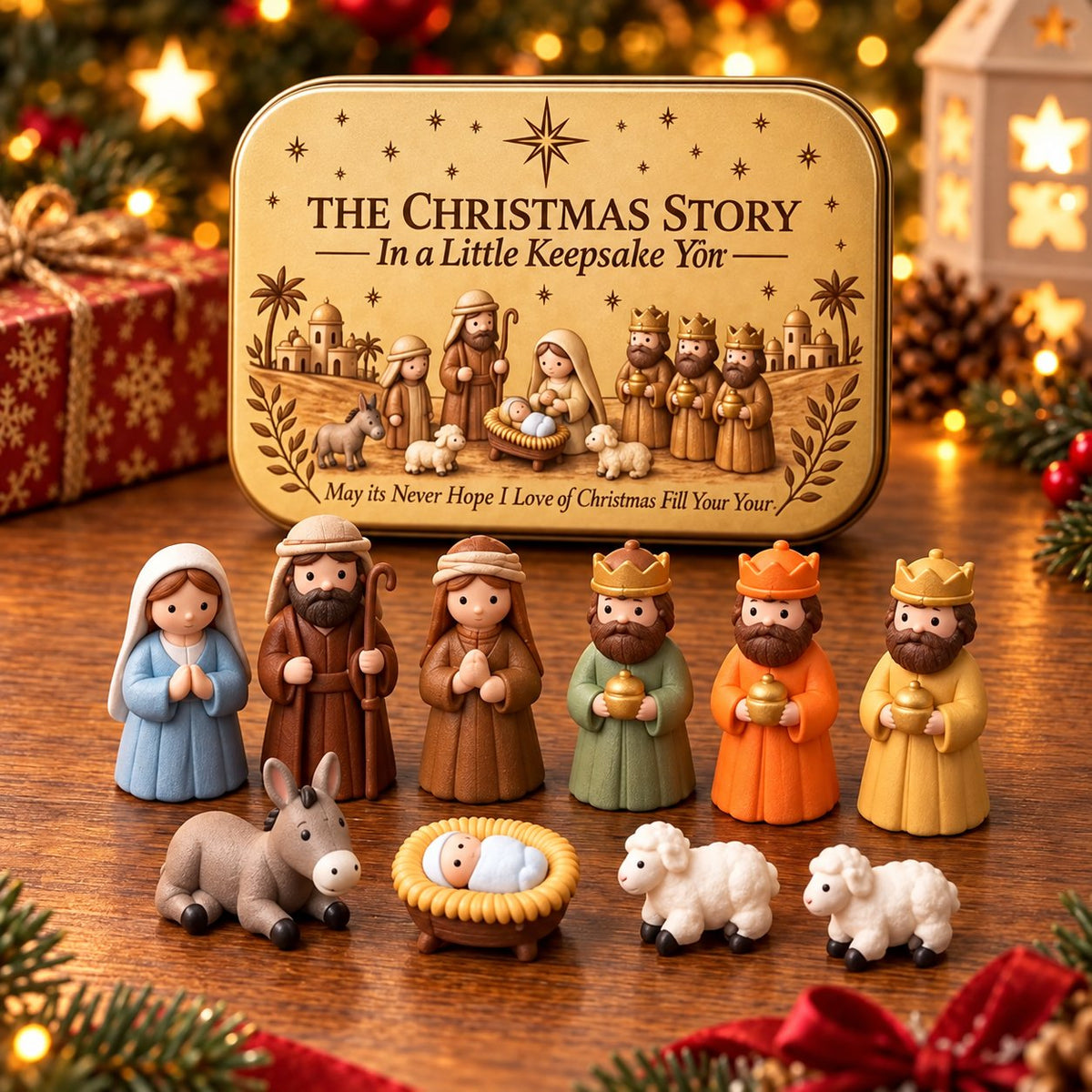 ✝️ Little Bethlehem™ – Pocket Nativity Scene Set