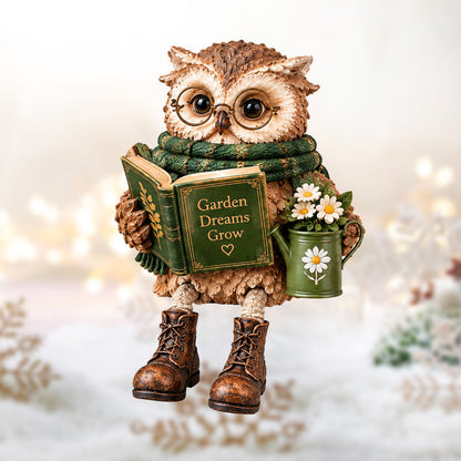 Book Lover Owl Shelf Sitter