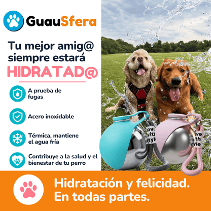 GuauSfera™ Termo Portátil Resistente para Mascotas