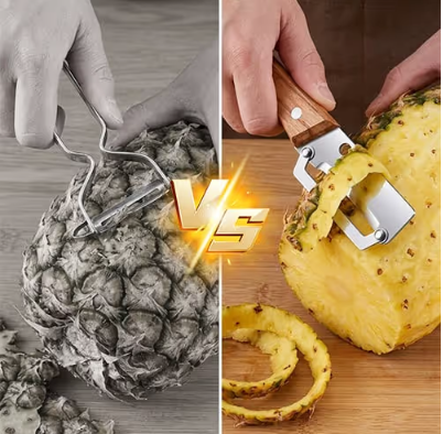 Kitchen Multi-Function Stainless Steel Thickened Fruit Peeler Knife