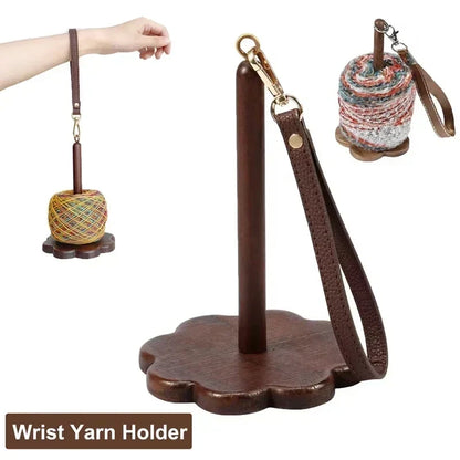 PurlPal Wooden Wrist Yarn Holder