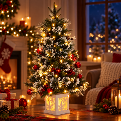 Artificial Christmas Tree 🎄✨ – Lush, Realistic Greenery for a Magical Holiday Home