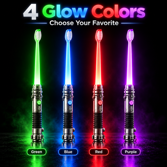 🪥✨ Galactic GlowBrush™ — The Light-Up Toothbrush That Makes Brushing Fun