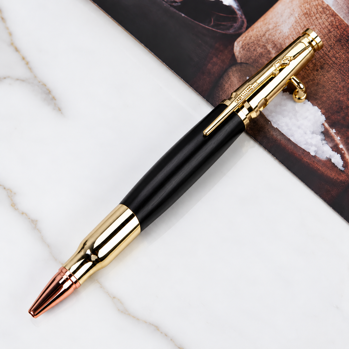 ⚙️ AmmoCraft™ – Handcrafted Shell Casing Pen