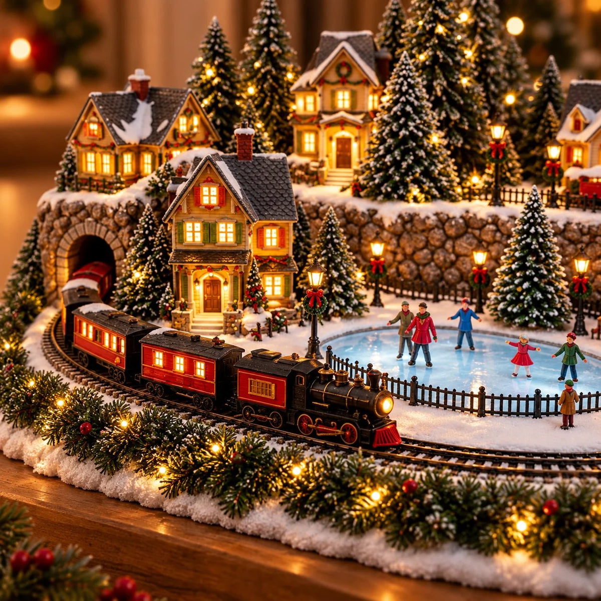 🎄 Limited-Time Christmas Sale | Lighted & Animated Christmas Village Collection – Enchanting Miniature Scenes, Festive Lights & Holiday Magic for Your Home ✨