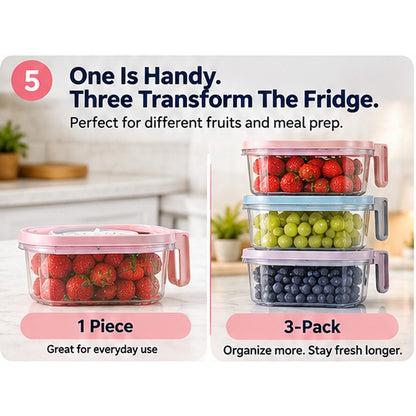 FreshPrep™ Wash, Drain & Store Produce Container