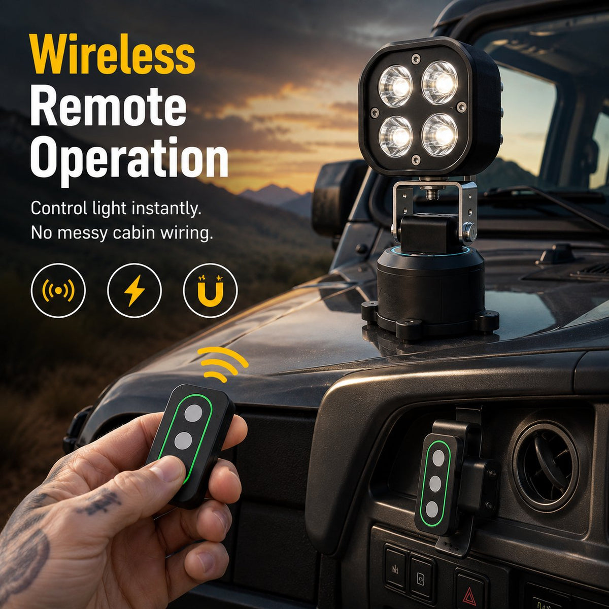360 degree omni directional LED pod light