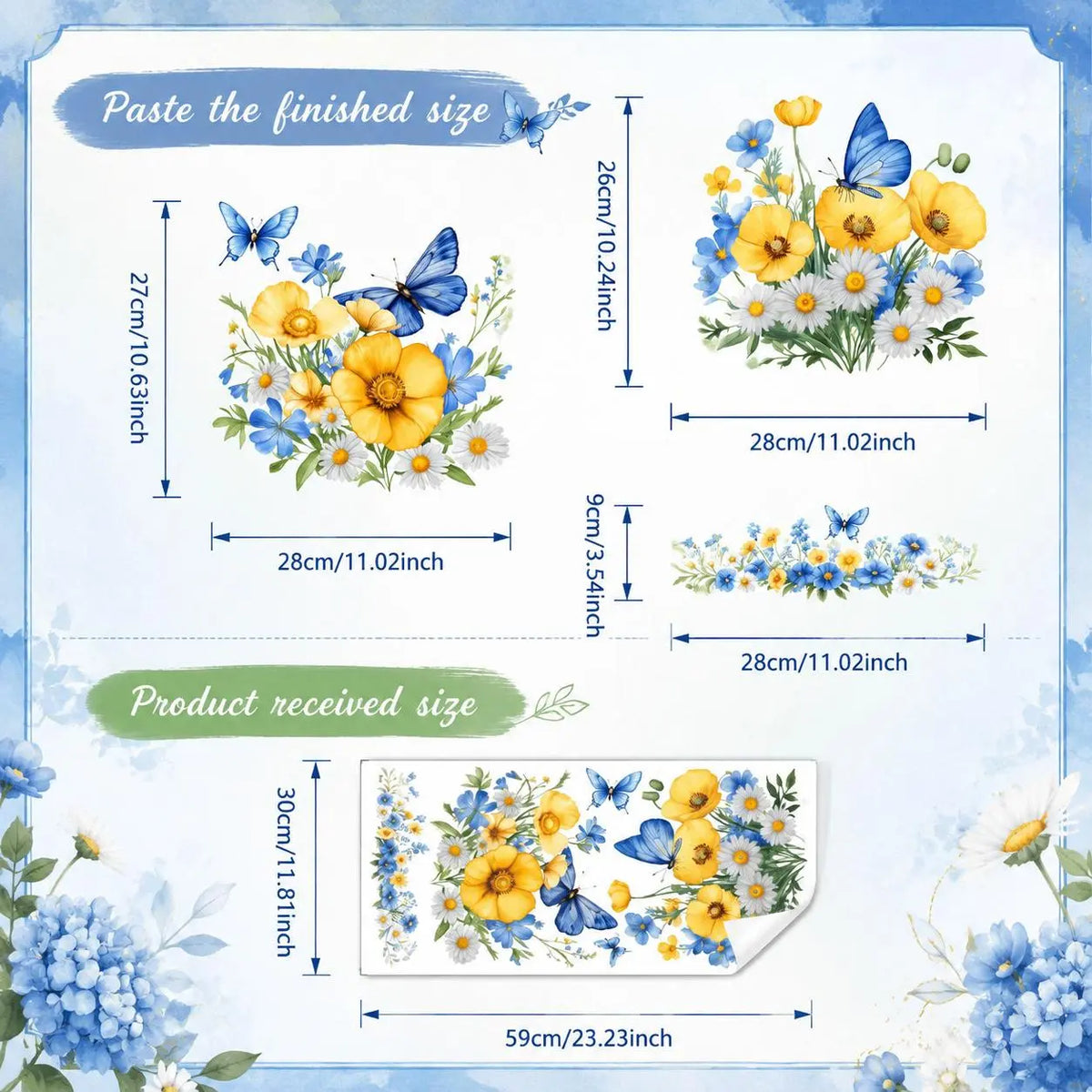 🔥 Limited-Time 49% OFF 🌸3 Piece Golden Floral Toilet Stickers – Pearl-Inspired Bathroom Decals