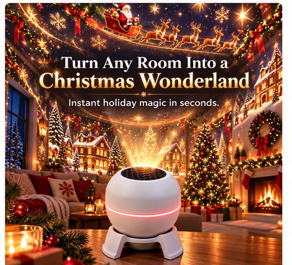 🎄🎅 Christmas Magic Projection Light – Bring Holiday Scenes to Life