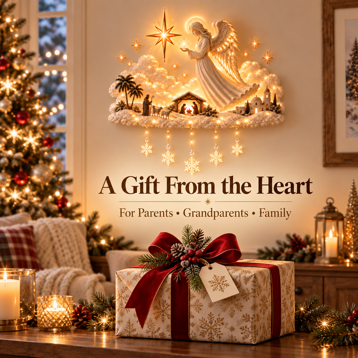 ✨Last Day 49% OFF✨ Christmas Blessing Angel Glow