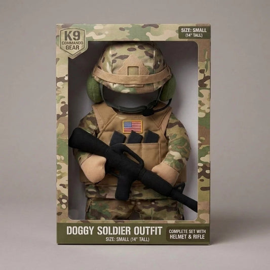 🔥 Limited-Time 49% OFF✨Pet Tactical Soldier Uniform