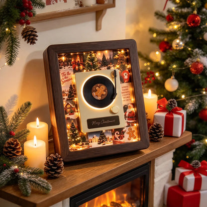 🎵 MelodyFrame – Lighted Vinyl Record Advent Calendar 🎄
