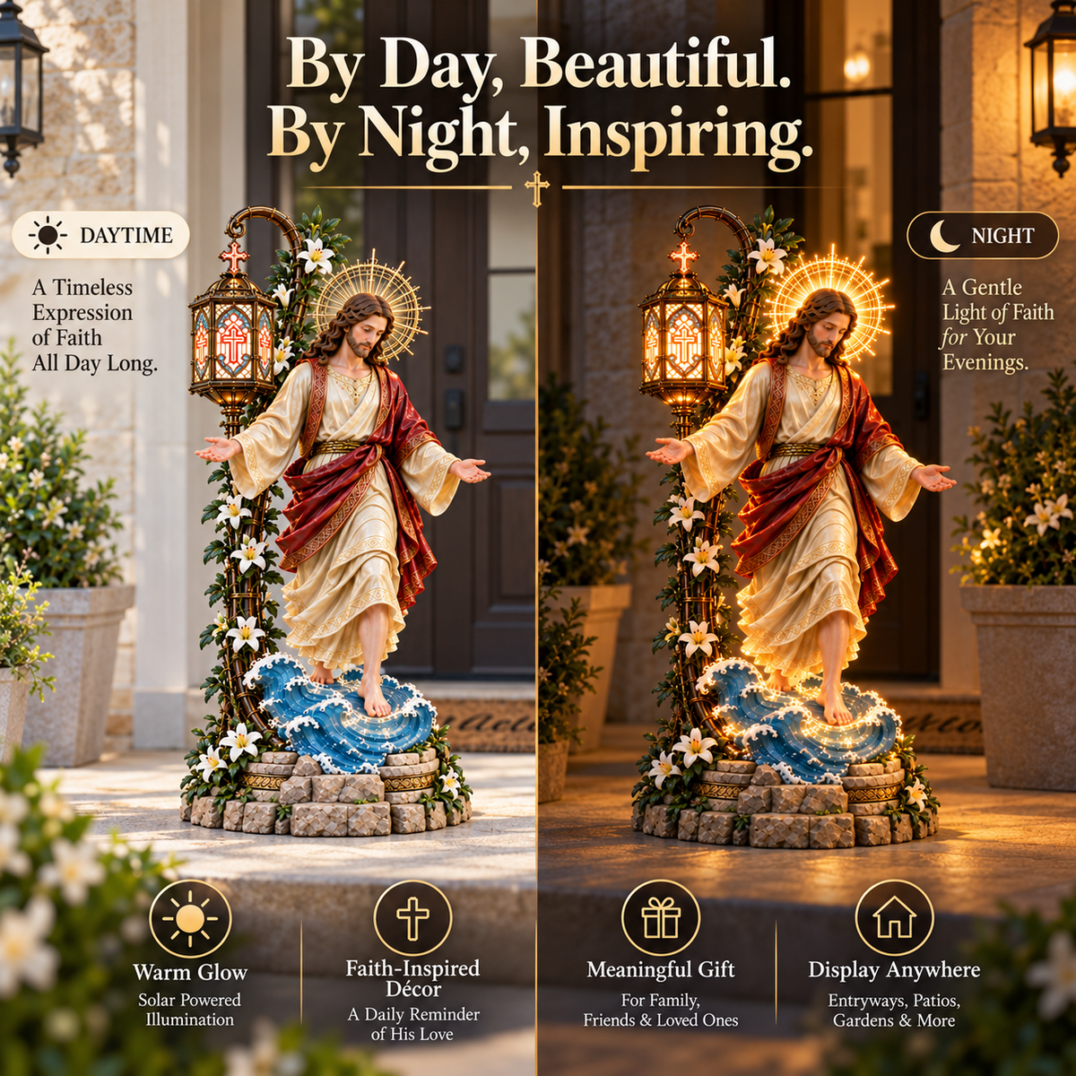 Walk by Faith day and night comparison