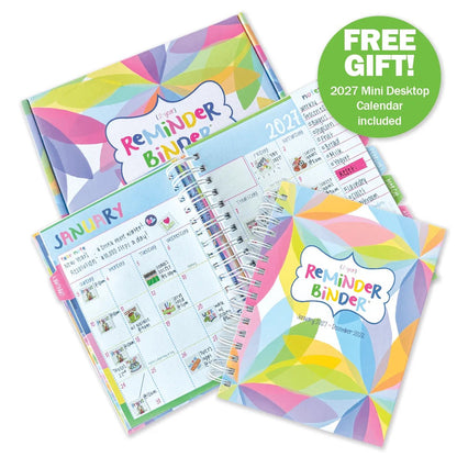 📅✨ 2027–2028 Reminder Binder® – 24-Month All-in-One Life Planner