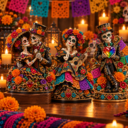 💞 Day of the Dead Catrina Figurines