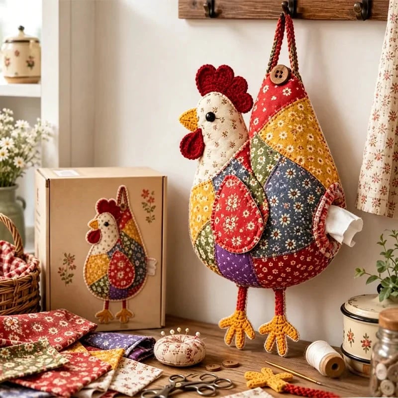 🔥 LAST DAY 50% OFF 🔥DIY Animal Tissue Holder Sewing Kit
