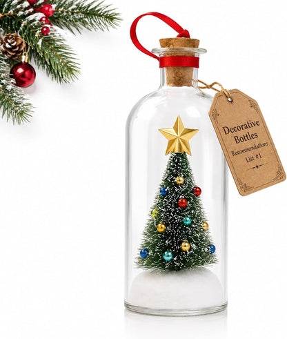 🎄 Christmas Voice Keepsake™ — Recordable Message in a Bottle Ornament