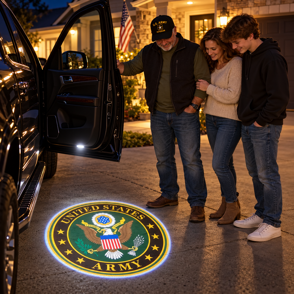 🚘🔥 LIMITED-TIME OFFER | HonorBeam™ Car Door Welcome Light – Make Every Entrance Stand Out