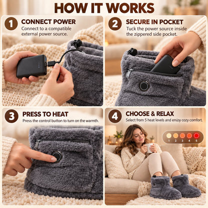 LEV™ CozyStep Heated Boots