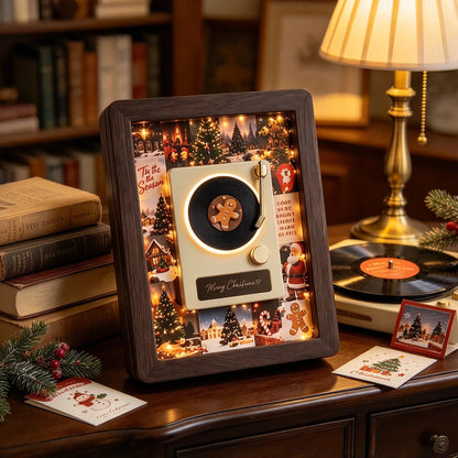 🎵 MelodyFrame – Lighted Vinyl Record Advent Calendar 🎄