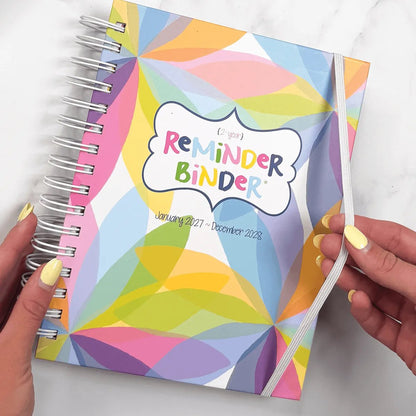 📅✨ 2027–2028 Reminder Binder® – 24-Month All-in-One Life Planner