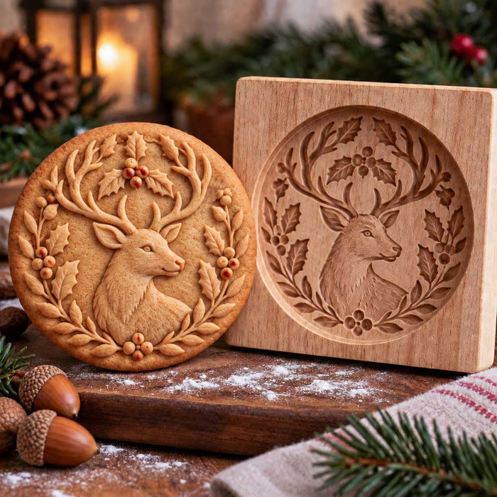 Deer cookie mold