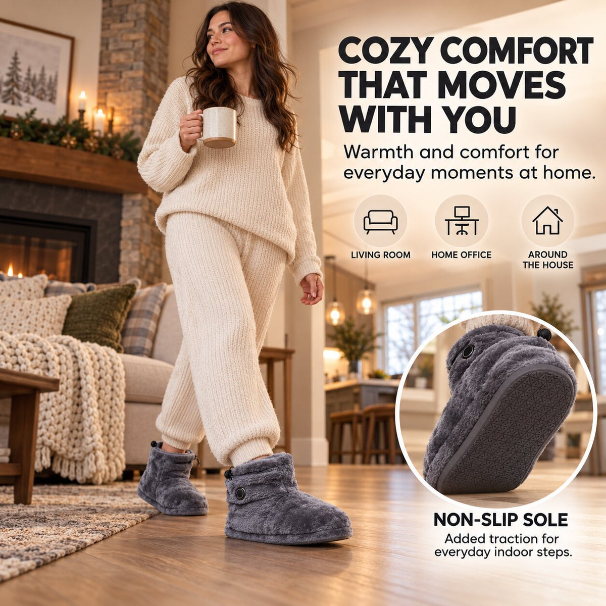 LEV™ CozyStep Heated Boots
