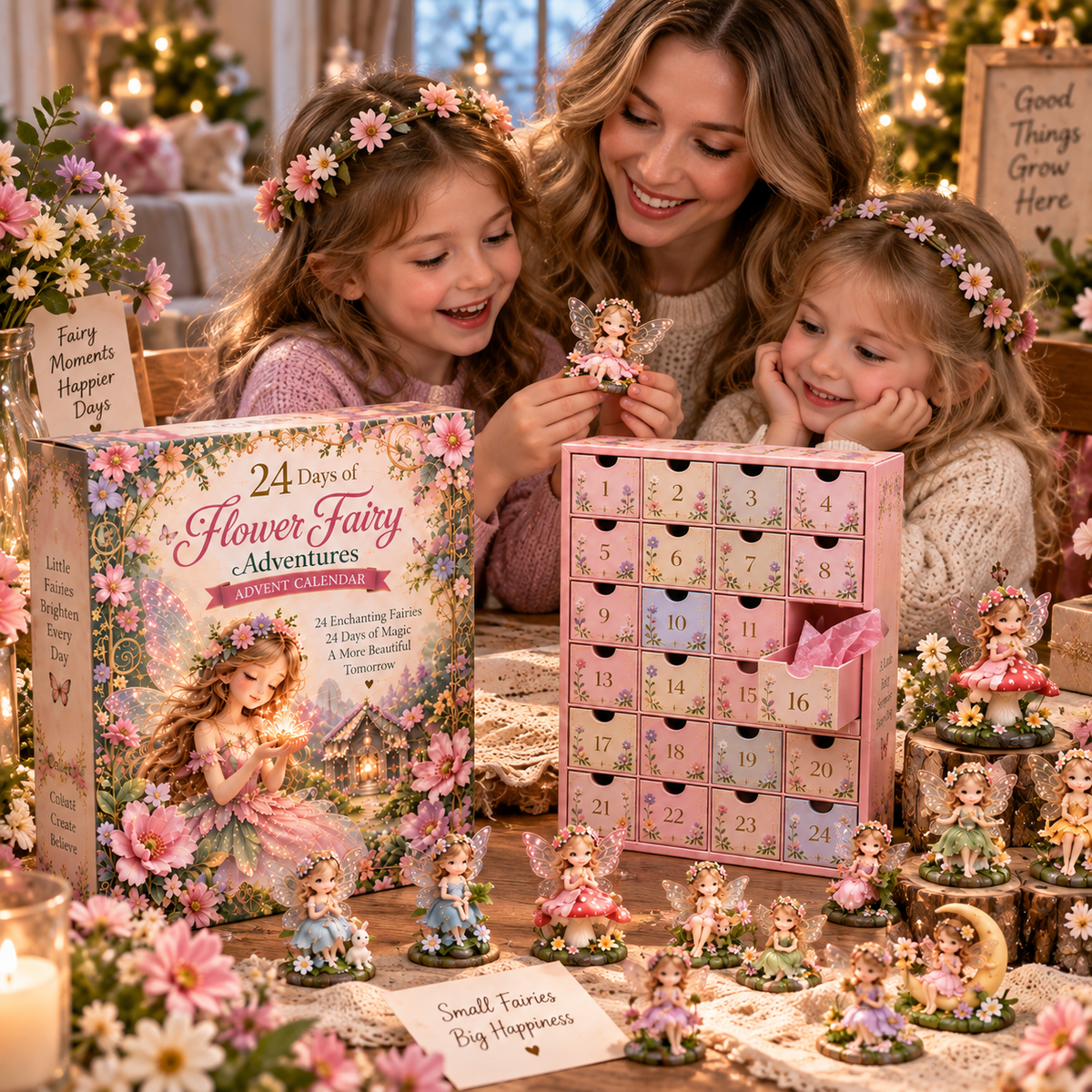 🎁🦋 Flower Fairy Dreams Advent Calendar – 24 Days of Magical Fairy Surprises